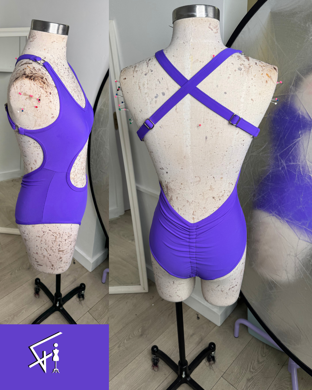 Lady Lisette Brief Bottom Leotard